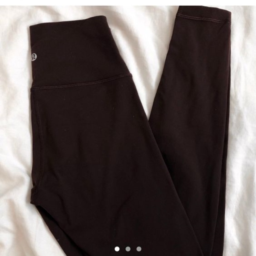 Plum Lululemon Leggings - Picture 2 of 2